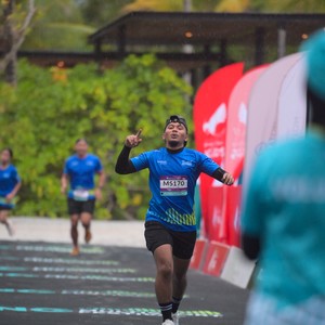 Race photo from Belitung Multisport Festival