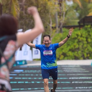 Race photo from Belitung Multisport Festival