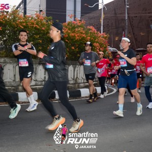 Race photo from SMARTFREN RUN 2026