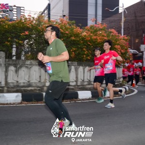Race photo from SMARTFREN RUN 2026