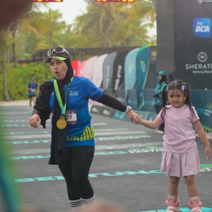 Race photo from Belitung Multisport Festival