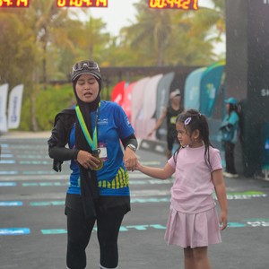 Race photo from Belitung Multisport Festival