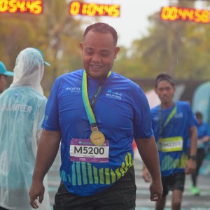 Race photo from Belitung Multisport Festival