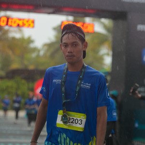 Race photo from Belitung Multisport Festival