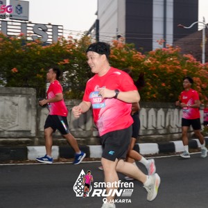 Race photo from SMARTFREN RUN 2026