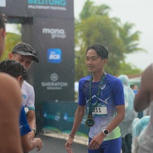 Race photo from Belitung Multisport Festival