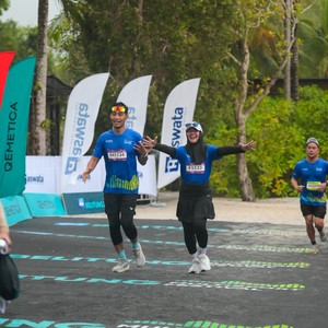 Race photo from Belitung Multisport Festival