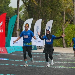 Race photo from Belitung Multisport Festival