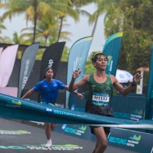 Race photo from Belitung Multisport Festival