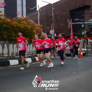 Race photo from SMARTFREN RUN 2026