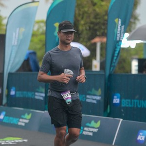 Race photo from Belitung Multisport Festival