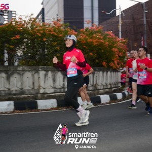 Race photo from SMARTFREN RUN 2026