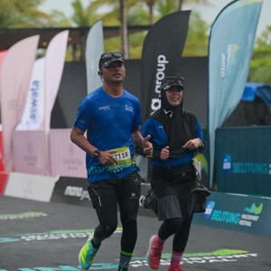 Race photo from Belitung Multisport Festival