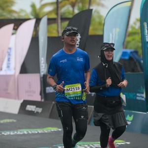 Race photo from Belitung Multisport Festival