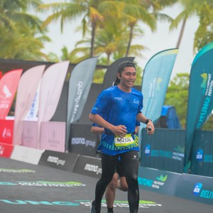 Race photo from Belitung Multisport Festival