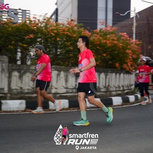 Race photo from SMARTFREN RUN 2026
