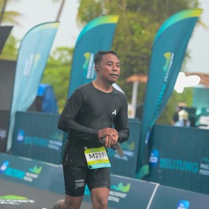 Race photo from Belitung Multisport Festival