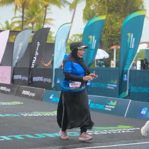 Race photo from Belitung Multisport Festival