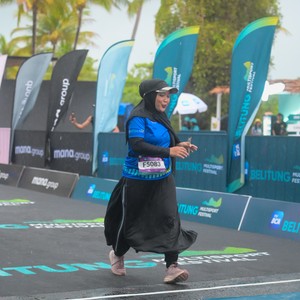 Race photo from Belitung Multisport Festival