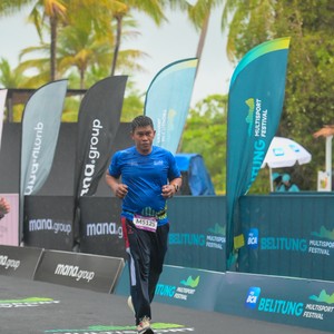 Race photo from Belitung Multisport Festival
