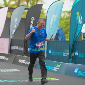 Race photo from Belitung Multisport Festival