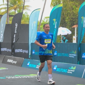 Race photo from Belitung Multisport Festival