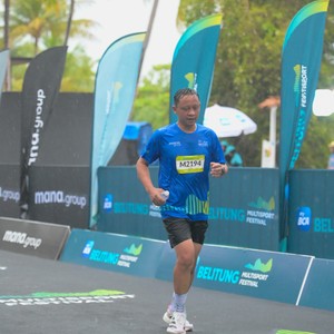 Race photo from Belitung Multisport Festival