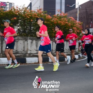 Race photo from SMARTFREN RUN 2026