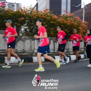 Race photo from SMARTFREN RUN 2026