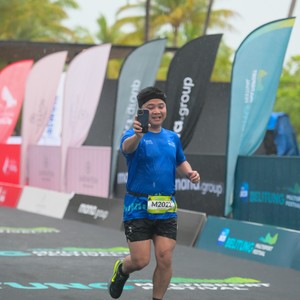 Race photo from Belitung Multisport Festival