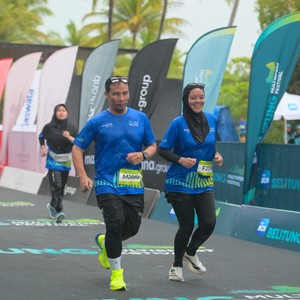Race photo from Belitung Multisport Festival