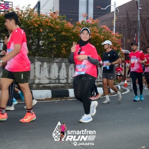 Race photo from SMARTFREN RUN 2026
