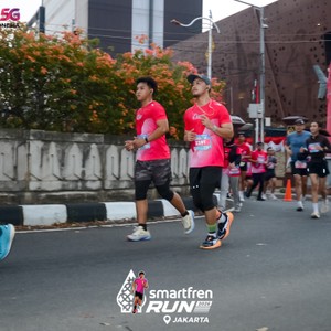 Race photo from SMARTFREN RUN 2026