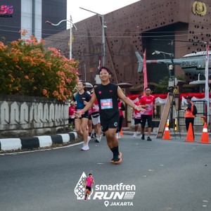 Race photo from SMARTFREN RUN 2026