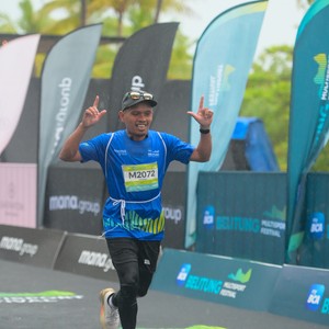 Race photo from Belitung Multisport Festival