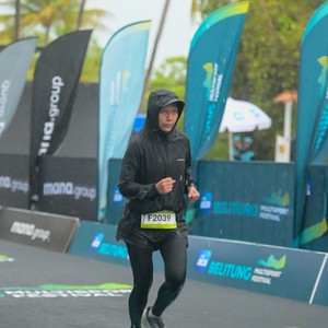 Race photo from Belitung Multisport Festival