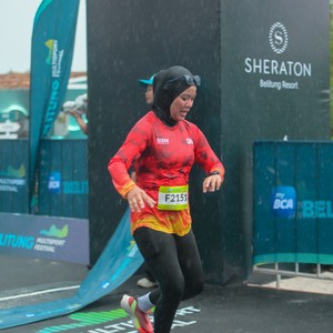 Race photo from Belitung Multisport Festival
