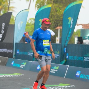 Race photo from Belitung Multisport Festival