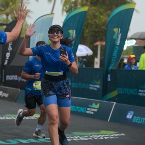 Race photo from Belitung Multisport Festival