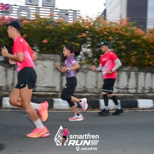 Race photo from SMARTFREN RUN 2026