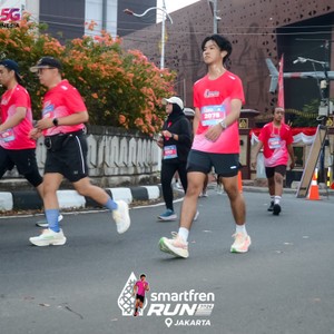 Race photo from SMARTFREN RUN 2026