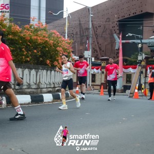 Race photo from SMARTFREN RUN 2026