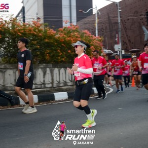 Race photo from SMARTFREN RUN 2026