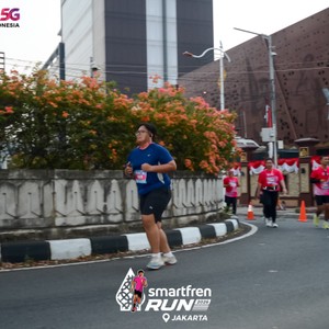 Race photo from SMARTFREN RUN 2026