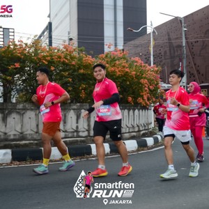 Race photo from SMARTFREN RUN 2026