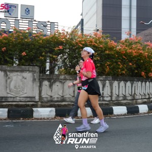 Race photo from SMARTFREN RUN 2026
