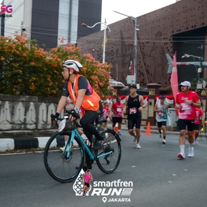 Race photo from SMARTFREN RUN 2026