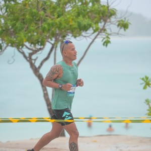 Race photo from Belitung Multisport Festival