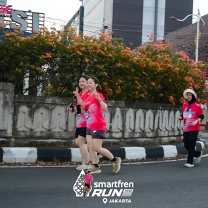 Race photo from SMARTFREN RUN 2026