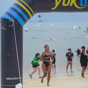 Race photo from Belitung Multisport Festival